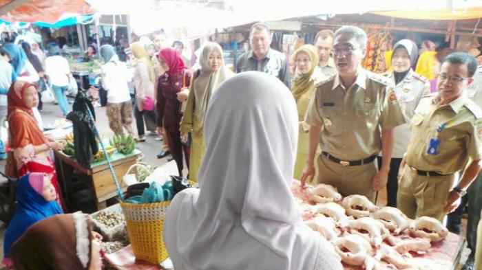 Darmawan Jaya Turun Sidak Pasar