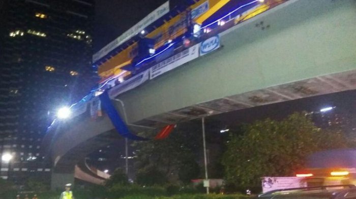 Bentuknya Sunggh Elok! Simpang Susun Semanggi 100 Persen Tersambung Pukul 00.00