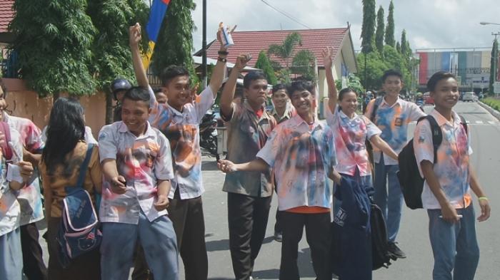 MTsN Mulawarman Bakal Tahan Ijazah Siswa yang Gelar Aksi Coret-coret
