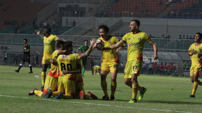 Bhayangkara FC Vs Persela, Skor Akhir 3-1, Ilija Spasojevic Cetak Gol Perdana sebagai WNI