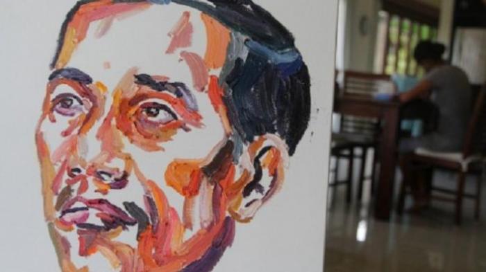 Sosok Jokowi dalam Lukisan Terpidana Mati