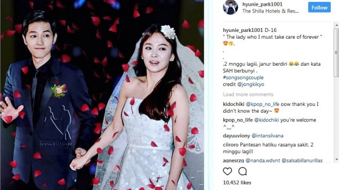 Siap-siap! Song Joong Ki dan Song Hye Kyo Menikah Hari Ini, Tempat Pernikahan Dipenuhi Bunga