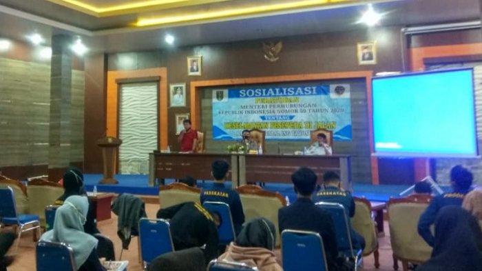 Gandeng Komunitas Sepeda dan Pelajar, Dishub Tabalong Sosialisasikan Keselamatan Pesepeda di Jalan