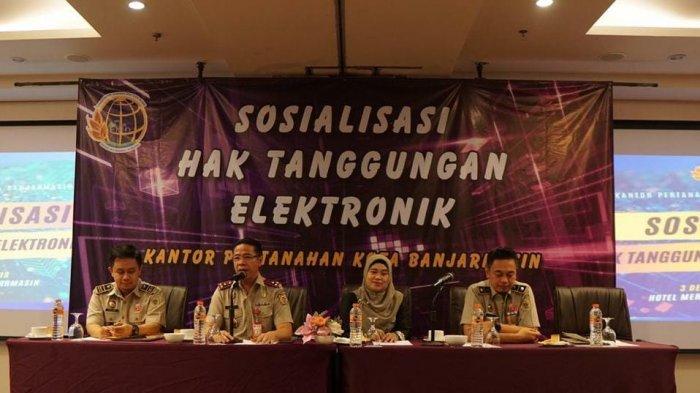 Hak Tanggungan Konvensional Ditiadakan, Kantor Pertanahan Kota Banjarmasin Luncurkan Layanan HT-el