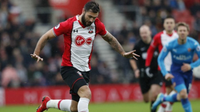 Hasil Liga Inggris 2017, Southampton Vs Arsenal - Skor Akhir 1-1, Giroud Selamatkan Muka Wenger