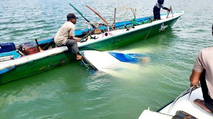 Petugas Gabungan Cari Motoris Ces yang Tenggelam di Perairan Kampung Mamahak Besar