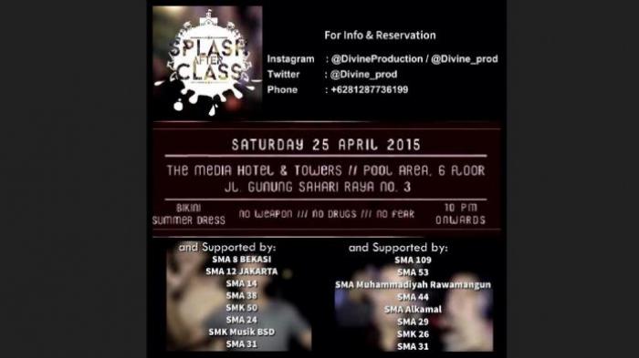 Pesta Bikini SMA Gegerkan Jakarta