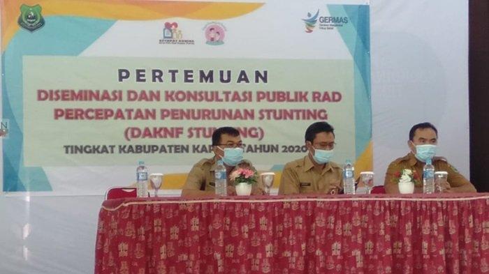 Dinkes Kapuas Gelar Pertemuan Diseminasi dan Konsultasi Publik, Genjot Percepatan Penurunan Stunting