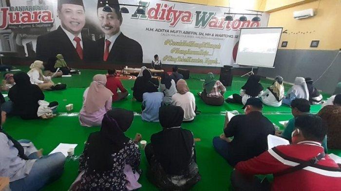 Maksimalkan Saksi, Aditya-Wartono Latih 1.668 Saksi, Tiap TPS Disiapkan Tiga Saksi
