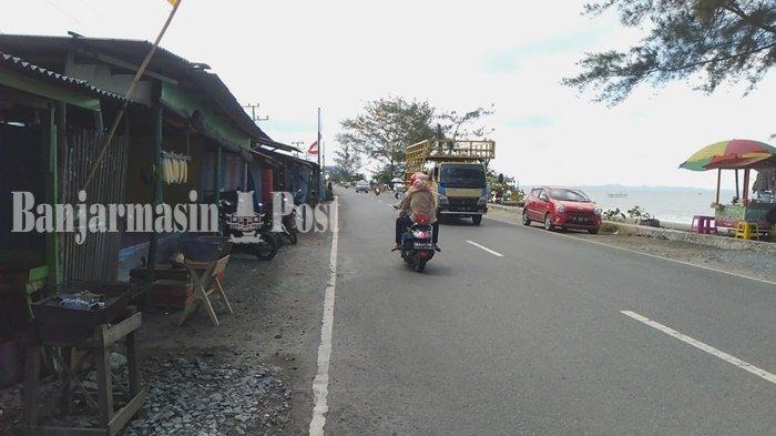 Panorama Pantai Siring Pagatan Kabupaten Tanbu yang Mempesona