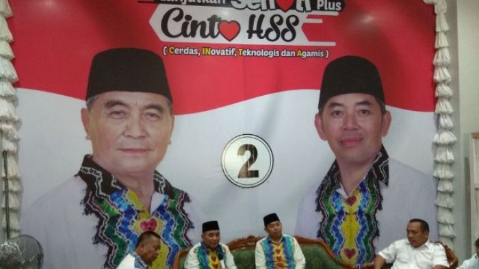 Fikry-Syamsuri Menang Pilkada HSS Versi Quick Count, Najamuddin Legowo Terima Hasil