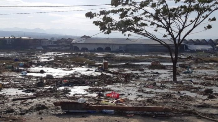 Update Info Gempa Donggala, Kronologi Tsunami Palu Hingga Makan Korban Jiwa Versi BNPB dan BMKG