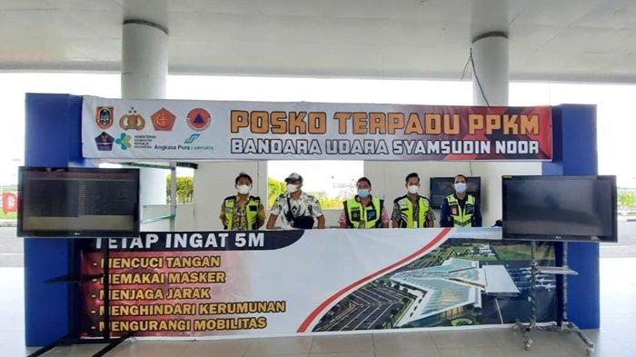 Bandara Internasional Syamsudin Noor Aktifkan Posko Terpadu Jelang Natal dan Tahun Baru