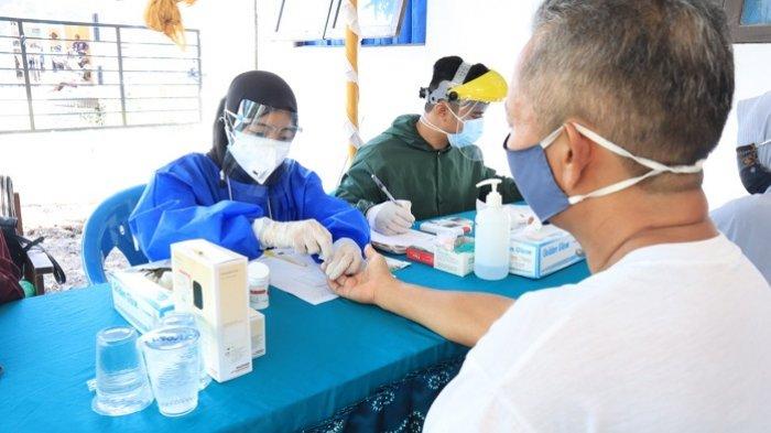 Petugas KPPS di Banjarmasin Jalani Rapid Test, Hasilnya Lebih 100 Orang Reaktif