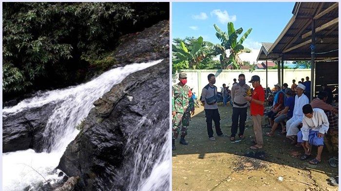 Terpeleset Jatuh saat Hendak Selfi, Pengunjung Air Terjun Mandin Marangsai Tewas