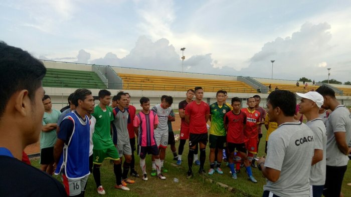 Ujicoba dengan Tim Lokal, Martapura FC Menang Besar