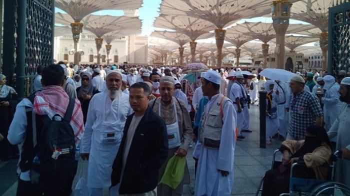 Madinah Dipenuhi Jemaah Seluruh Dunia, Petugas Pengamanan Jemaah Haji Indonesia Ditambah