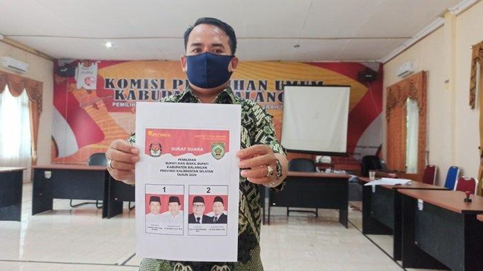 Pilkada Balangan, Paslon Diperbolehkan Ubah Gambar Sebelum Contoh Surat Suara Divalidasi