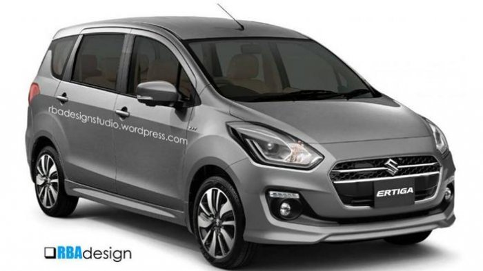 Suzuki Ertiga Baru Hadir, Bagian Wajah Dirombak Mirip Swift