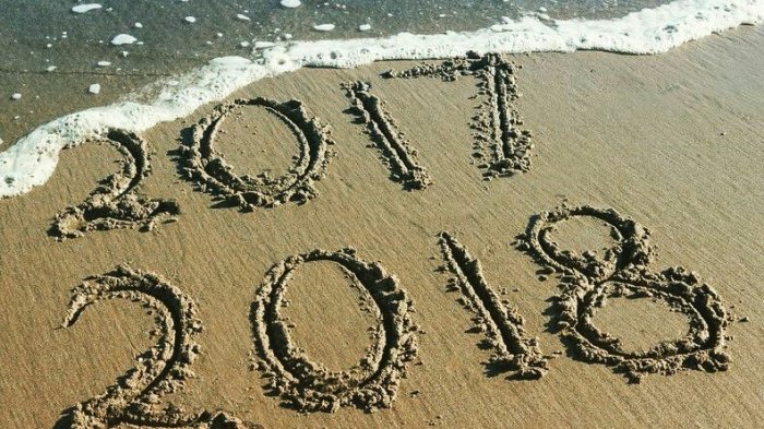Happy New Year 2018 - Kumpulan Meme Lucu Tahun Baru 2018, Bisa Jadi DP BBM, WA atau FB Kamu
