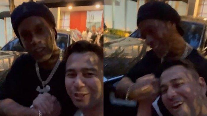 Isi Kejutan Legenda Pesepakbola Asal Brazil Ronaldinho Saat Mampir ke Rumah Raffi Ahmad, Amazing