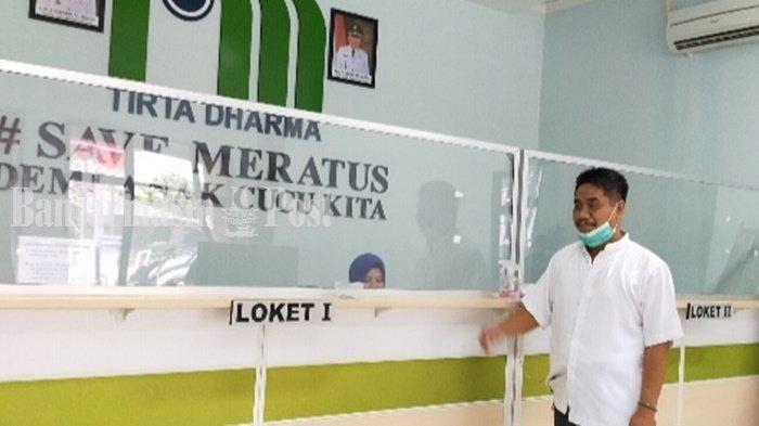 Sungai Barabai Tak Kunjung Jernih, Operator PDAM HST Kerja Keras Kontrol Kondisi Air