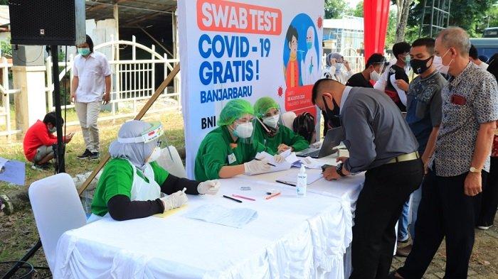 Tes Swab Massal, Kandinkes Banjarbaru Imbau Warga Bergejala Segera Lapor ke Puskesmas