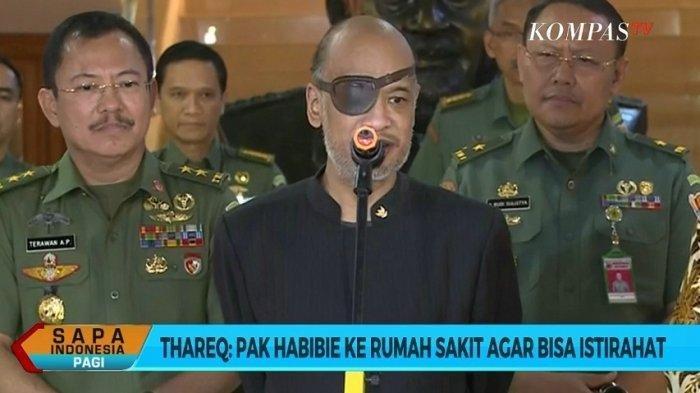 Penampakan Mata Thareq Kemal, Putra BJ Habibie yang Selama Ini Ditutupi Layaknya Nick Fury Avengers