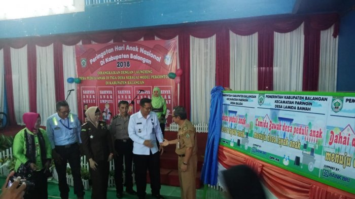 Ini Tiga Desa di Balangan yang Ditetapkan sebagai Desa Peduli Anak