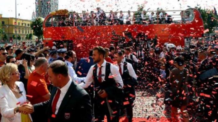 Mengejutkan, Sambutan Warga Albania Usai Timnya Tersingkir dari Piala Eropa