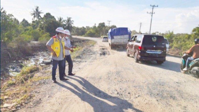 BPKP Kalsel Berikan Perhatian Sekaligus Awasi Proyek Jalan Nasional
