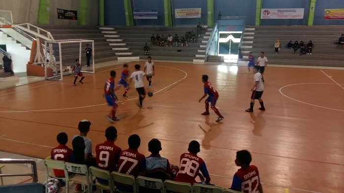 MtS Nurul Janah Pesta 17 Gol ke Gawang SMPN 5, Iqbal Sumbang 8 Gol