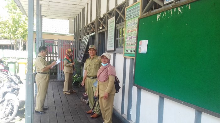 Tim Penilai Lomba Kebersihan Sekolah Turun ke Lapangan