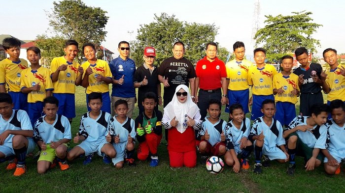 Liga Sepakbola Siswa SMP se-Tapin, SMP Kecamatan Binuang Cetak 6 Gol di Babak Pertama Atas Lokpaikat