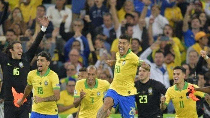 SESAAT LAGI Link Streaming Indosiar Brasil vs Chile Perempatfinal Copa America 2021, Neymar Main