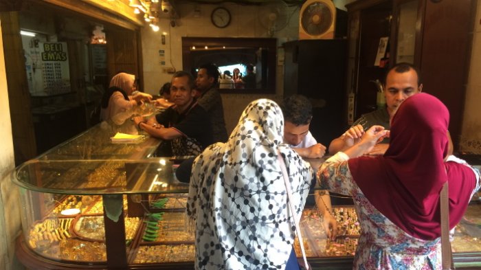 Libur Pilkada Serentak 2018, Omset Pedagang Emas di Pasar Antasari Naik