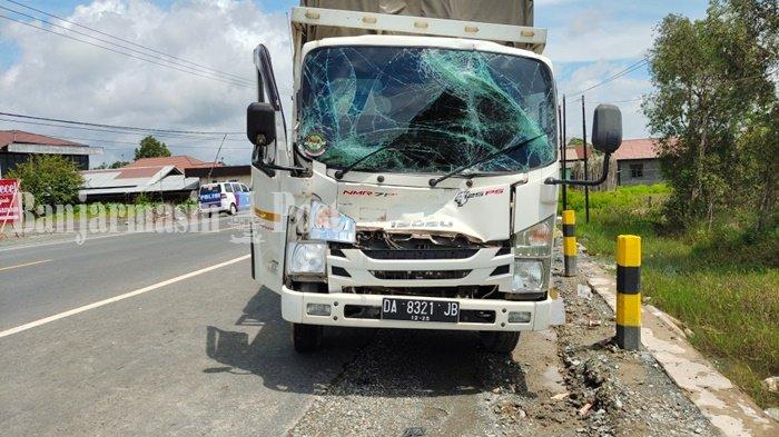 Tabrakan Beruntun di Lianganggang Kota Banjarbaru, Seorang Korban dari Kumai Hilir Kalteng