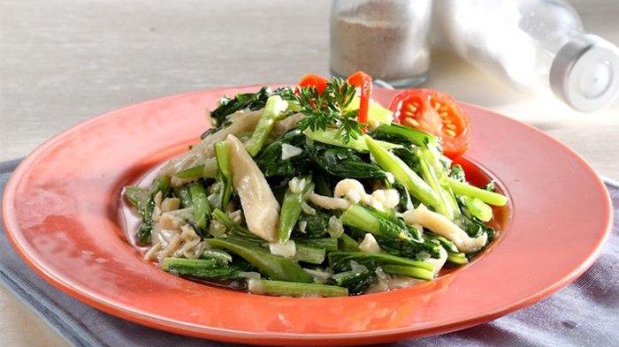 Menu Sahur Hari ke-12 Ramadhan 1441 H, Simak Resep Caisim Tumis Kecap Ikan yang Siap Hanya 20 Menit