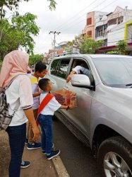 Para Naga Cilik Turun ke Jalan Kumpulkan Sumbangan untuk Korban Gempa Palu dan Donggala