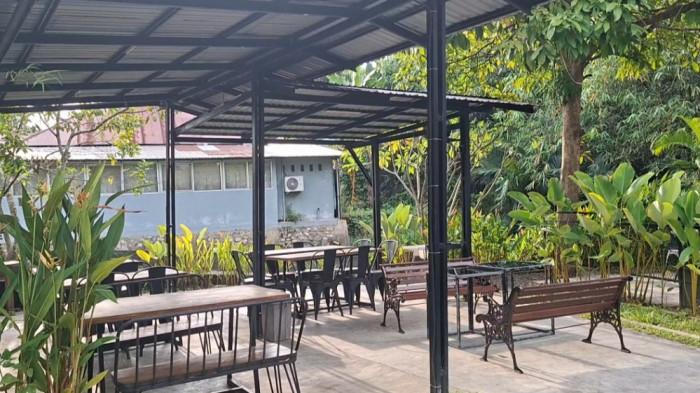 Wisata Kalsel- Ngopi Santai di Pusat Kota Barabai Ini Pengunjung Serasa Berada di Alam