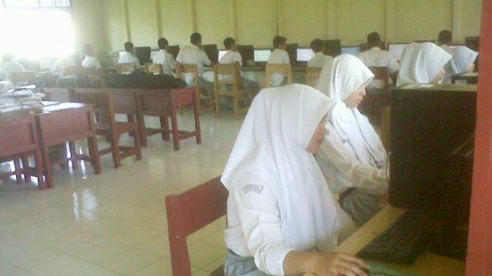 Uji Coba UN Online di Marabahan, Berjalan Lancar