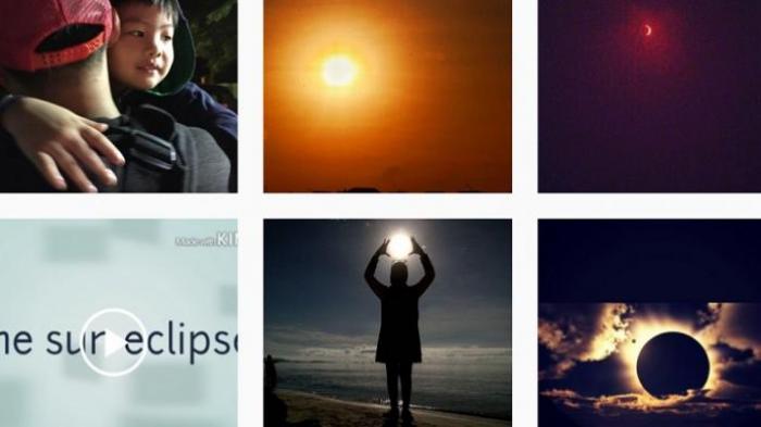 Instagram Kebanjiran Foto Gerhana, Juga di Twitter, Path dan Snapchat