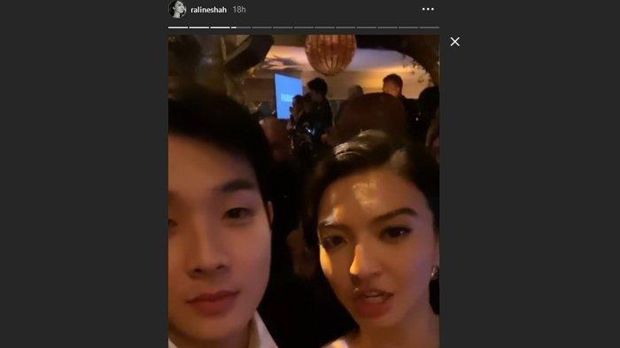 Unggahan Instastory Raline Shah (Instagram @ralineshah)