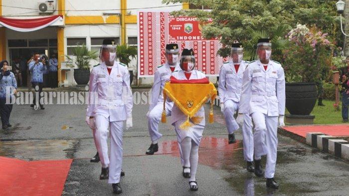 Upacara Detik-detik Proklamasi di Kotabaru Berlangsung Khidmat