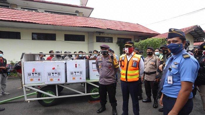 Tiba di Kabupaten Seruyan, 988 Vaksin Sinovac Diamankan Polres Seruyan