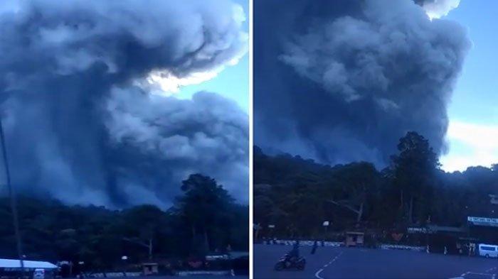 Peringatan PVMBG Setelah Gunung Tangkuban Parahu Erupsi, Simak Video Erupsi Tangkuban Perahu