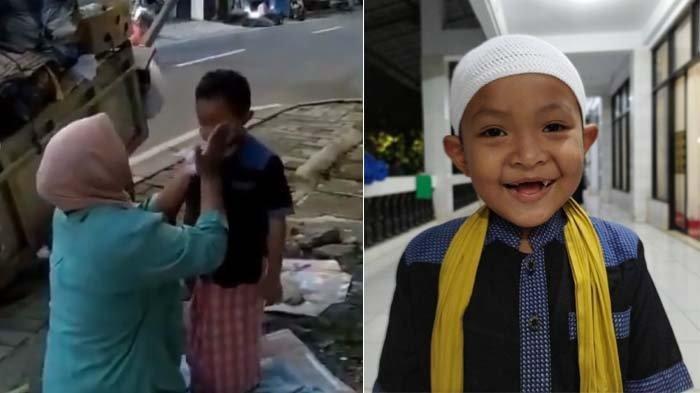 VIDEO Viral Pemulung Dandani Anaknya Sebelum ke Masjid, Harum dan Cakep saat 'Menghadap' Sang Khalik