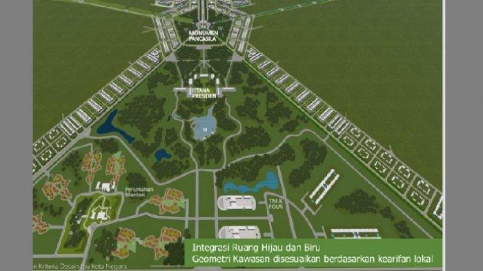 Kementerian ATR Siapkan Tata Ruang dan Pengadaan Tanah, Ini Desain Ibu Kota di Kalimantan dari PUPR