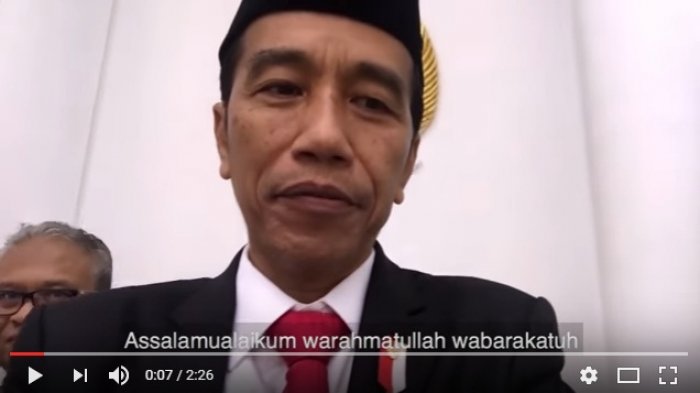 Jokowi Unggah Vlog Pesan Raja Salman untuk Rakyat Indonesia, Netizen: