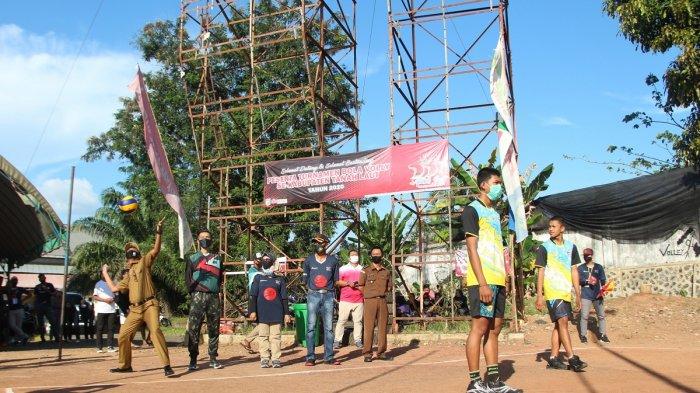 Meriahkan Hari Jadi ke-55 Tala, Puluhan Tim Ramaikan Turnamen Voli